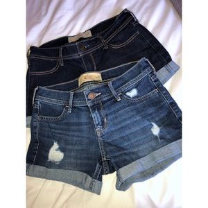 Junior's Bundle of Hollister Midi Shorts
